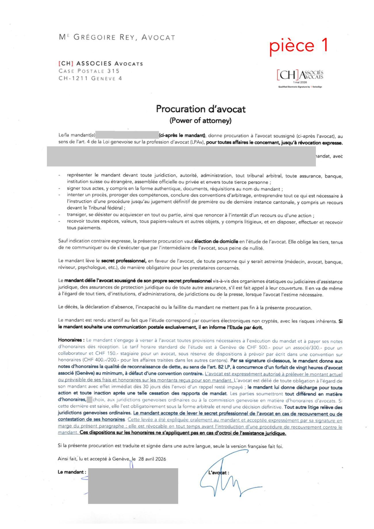 Notre chargé de pièces, page 1